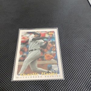 Charlie Hayes Colorado Rockies MLB card
